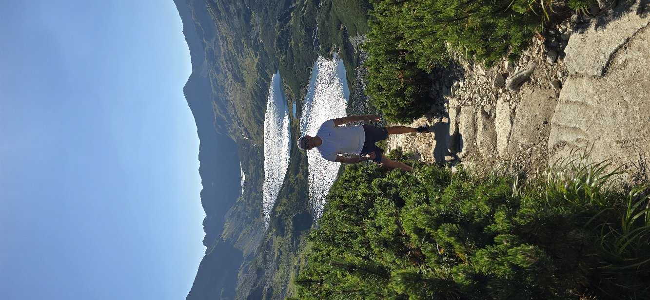 Stanisław Gliwiński na szlaku w Tatrach